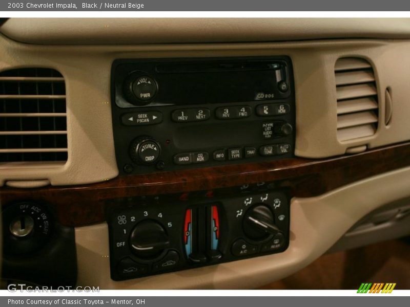 Black / Neutral Beige 2003 Chevrolet Impala