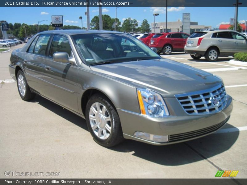 Tuscan Bronze ChromFlair / Shale/Cocoa Accents 2011 Cadillac DTS