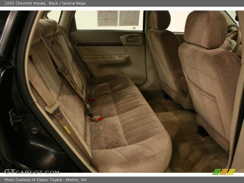 Black / Neutral Beige 2003 Chevrolet Impala