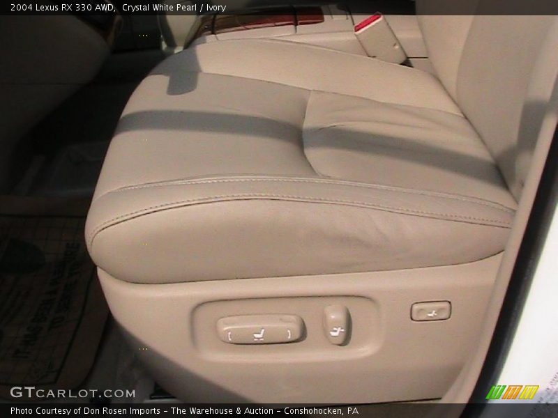 Crystal White Pearl / Ivory 2004 Lexus RX 330 AWD