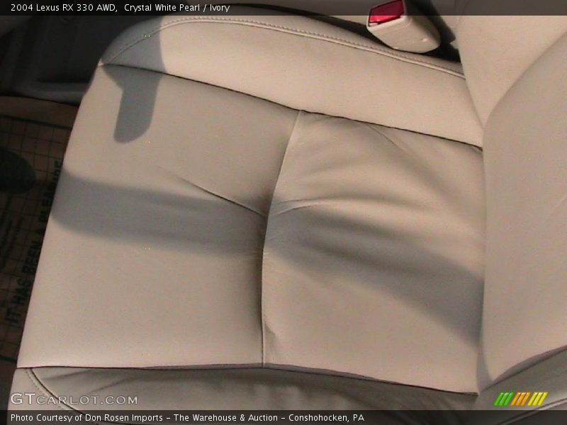 Crystal White Pearl / Ivory 2004 Lexus RX 330 AWD