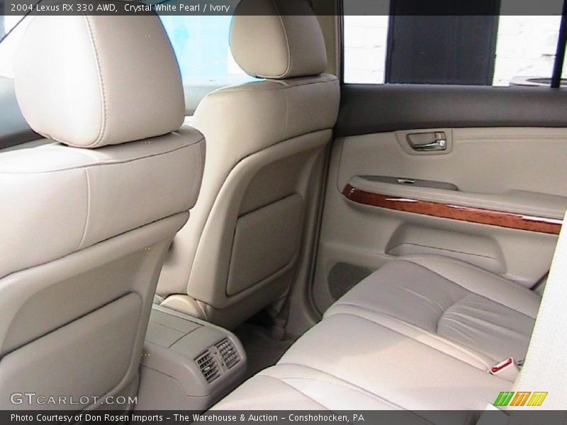 Crystal White Pearl / Ivory 2004 Lexus RX 330 AWD