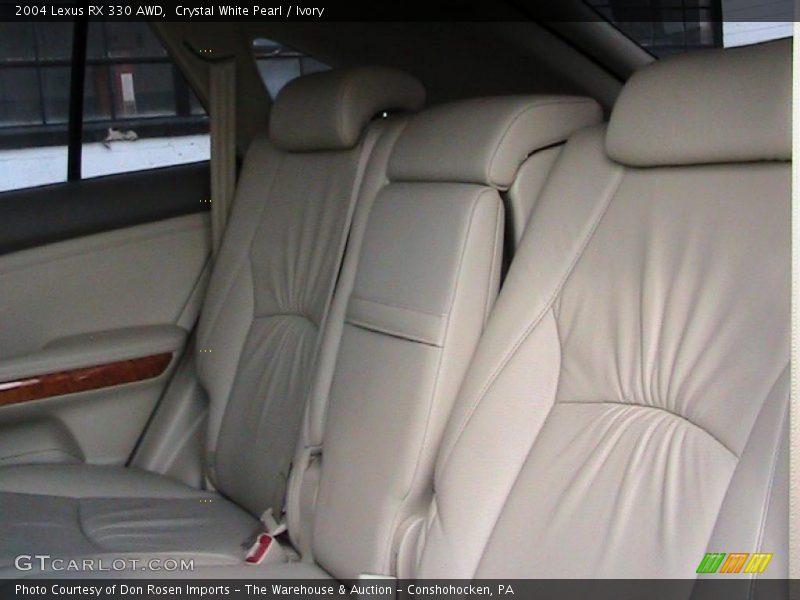 Crystal White Pearl / Ivory 2004 Lexus RX 330 AWD