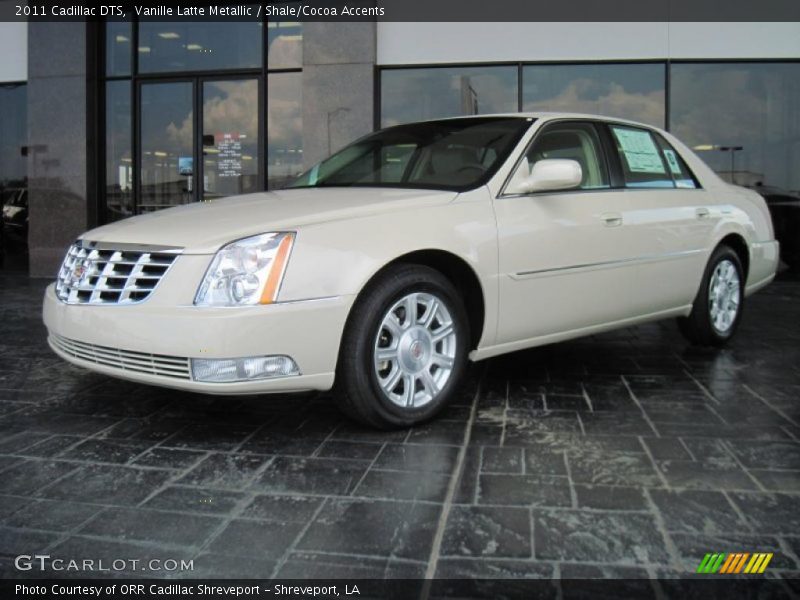 Vanille Latte Metallic / Shale/Cocoa Accents 2011 Cadillac DTS