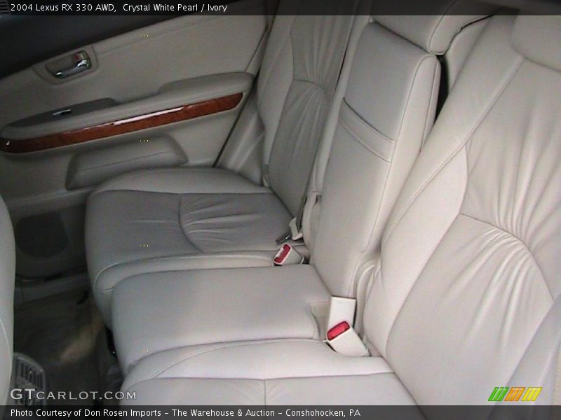 Crystal White Pearl / Ivory 2004 Lexus RX 330 AWD