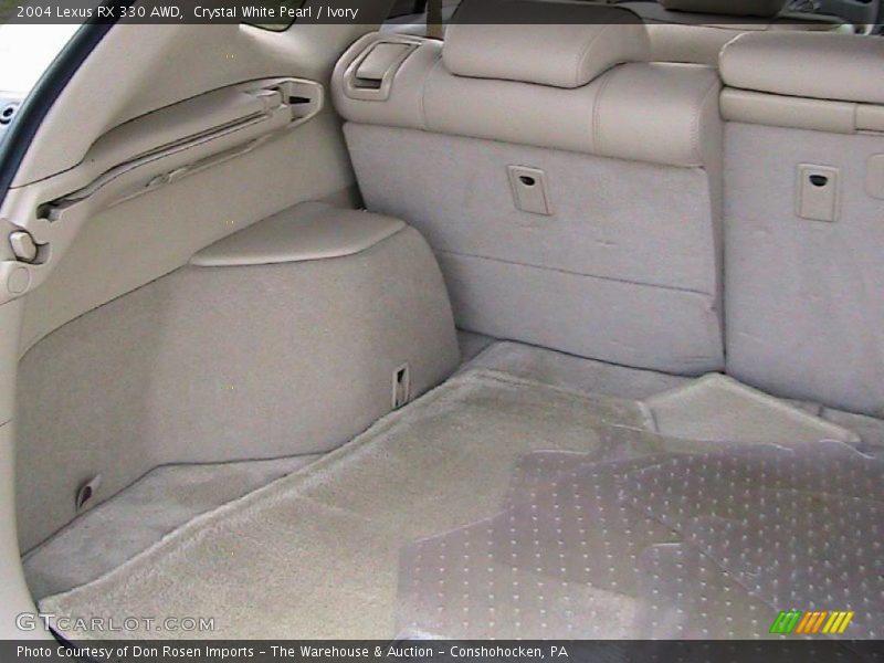 Crystal White Pearl / Ivory 2004 Lexus RX 330 AWD