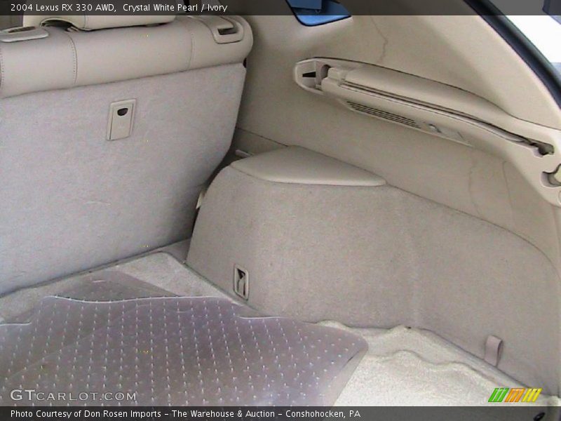 Crystal White Pearl / Ivory 2004 Lexus RX 330 AWD