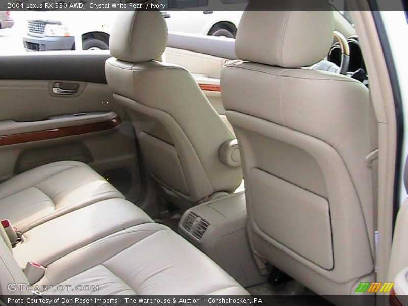 Crystal White Pearl / Ivory 2004 Lexus RX 330 AWD