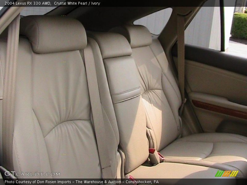 Crystal White Pearl / Ivory 2004 Lexus RX 330 AWD