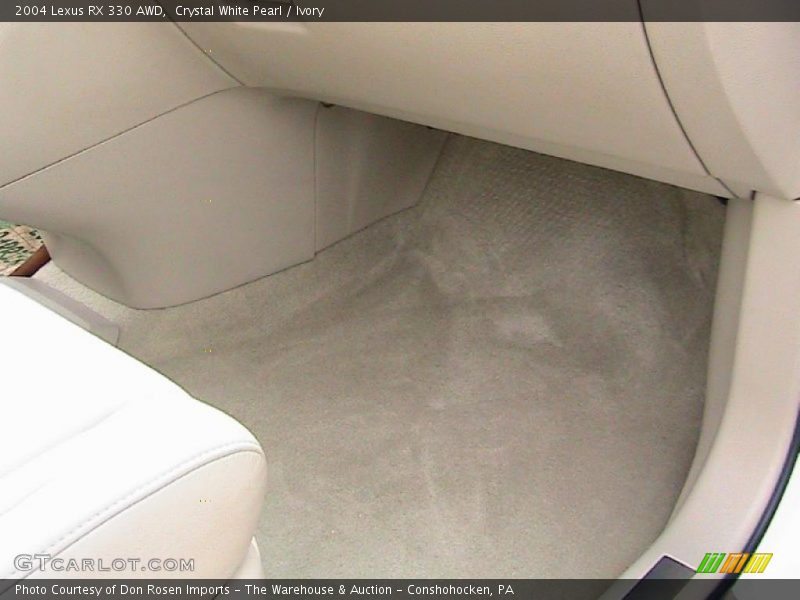 Crystal White Pearl / Ivory 2004 Lexus RX 330 AWD