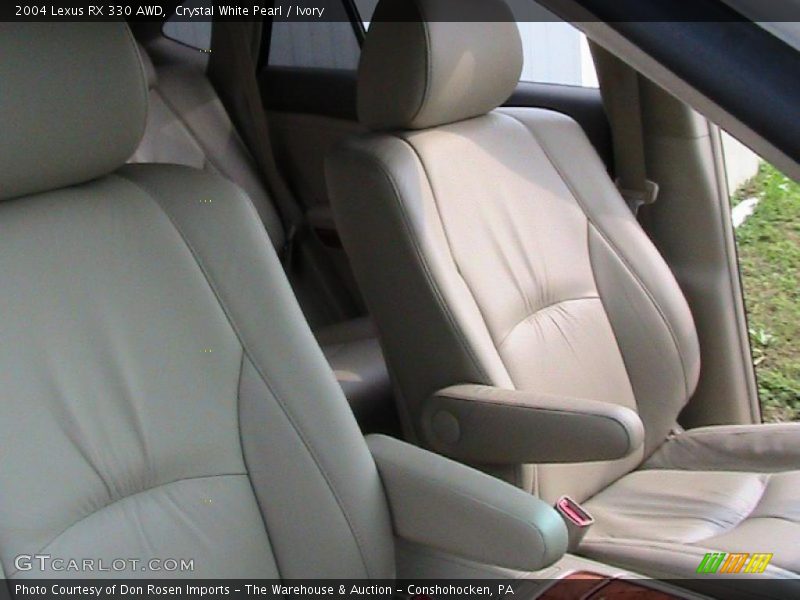 Crystal White Pearl / Ivory 2004 Lexus RX 330 AWD