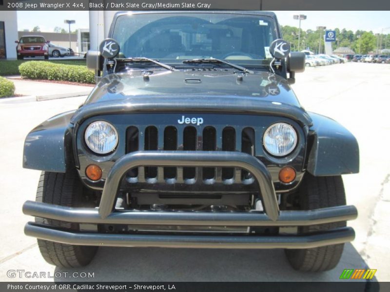 Black / Dark Slate Gray/Medium Slate Gray 2008 Jeep Wrangler X 4x4