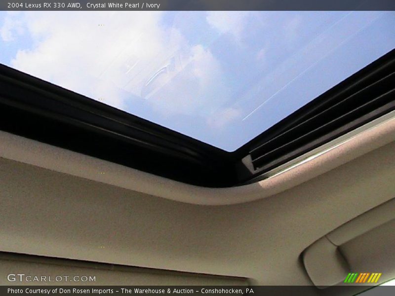 Crystal White Pearl / Ivory 2004 Lexus RX 330 AWD