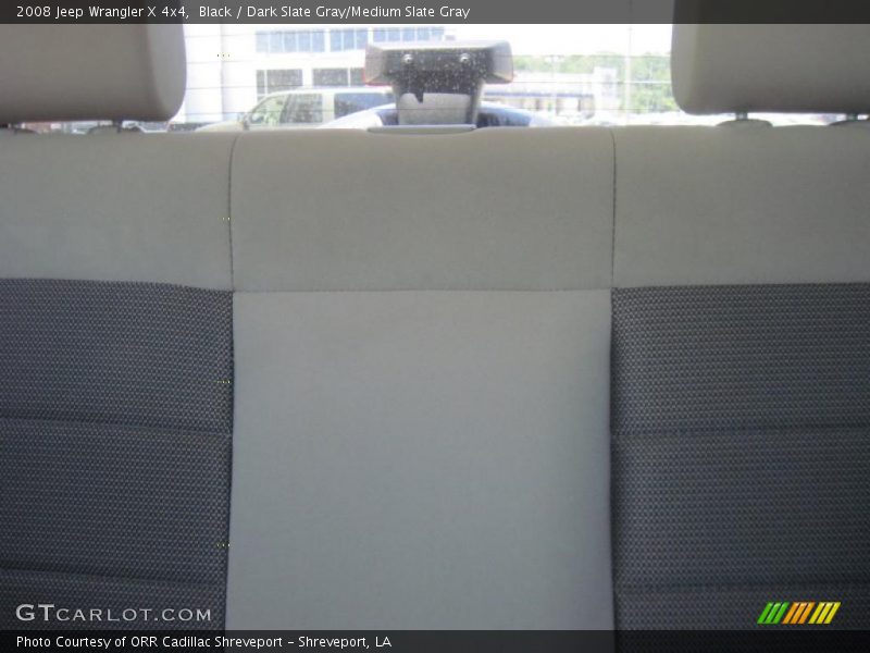 Black / Dark Slate Gray/Medium Slate Gray 2008 Jeep Wrangler X 4x4
