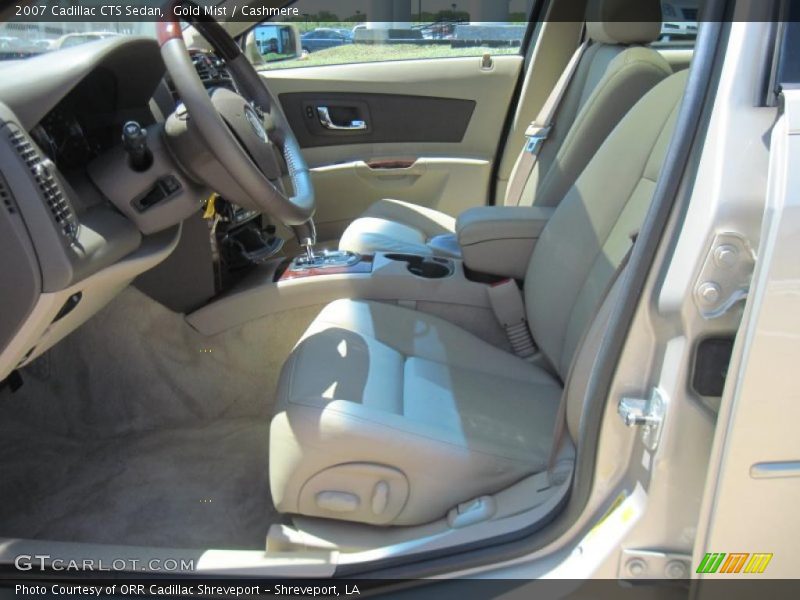 Gold Mist / Cashmere 2007 Cadillac CTS Sedan