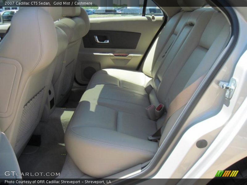 Gold Mist / Cashmere 2007 Cadillac CTS Sedan