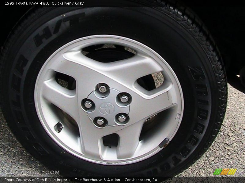 Quicksilver / Gray 1999 Toyota RAV4 4WD