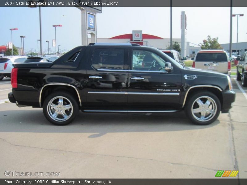 Black Raven / Ebony/Ebony 2007 Cadillac Escalade EXT AWD