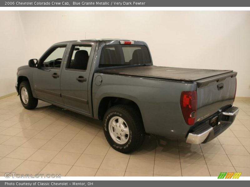 Blue Granite Metallic / Very Dark Pewter 2006 Chevrolet Colorado Crew Cab