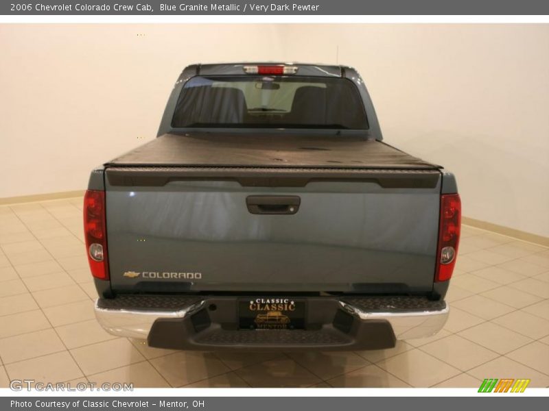 Blue Granite Metallic / Very Dark Pewter 2006 Chevrolet Colorado Crew Cab