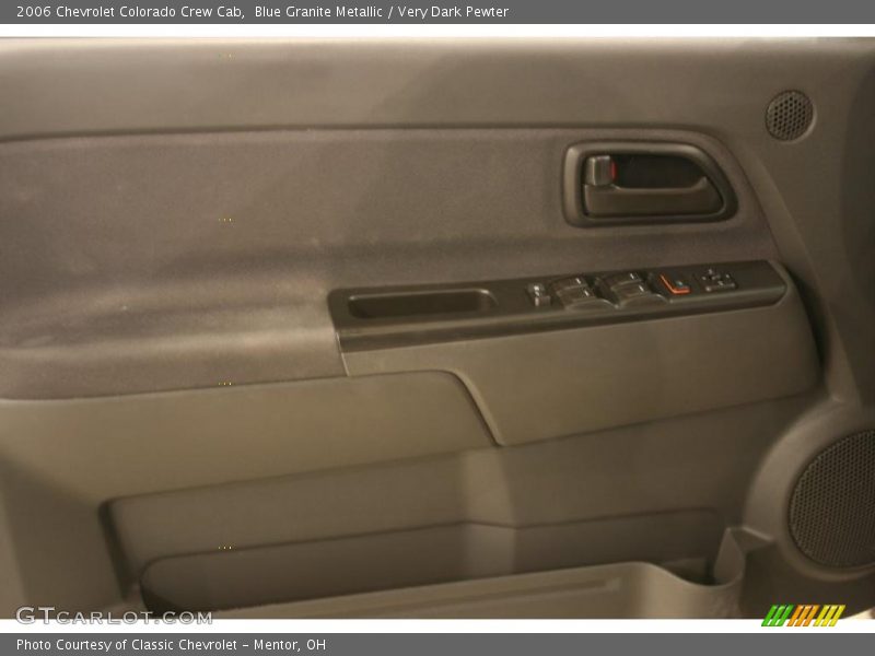 Blue Granite Metallic / Very Dark Pewter 2006 Chevrolet Colorado Crew Cab