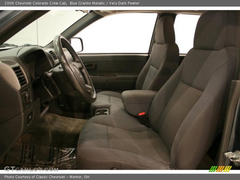 Blue Granite Metallic / Very Dark Pewter 2006 Chevrolet Colorado Crew Cab