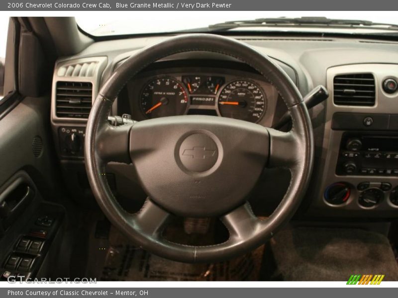 Blue Granite Metallic / Very Dark Pewter 2006 Chevrolet Colorado Crew Cab