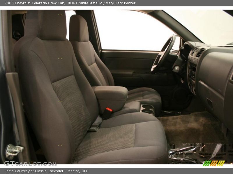 Blue Granite Metallic / Very Dark Pewter 2006 Chevrolet Colorado Crew Cab
