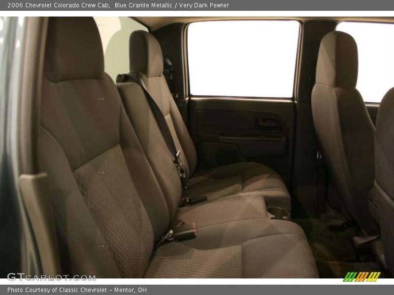 Blue Granite Metallic / Very Dark Pewter 2006 Chevrolet Colorado Crew Cab