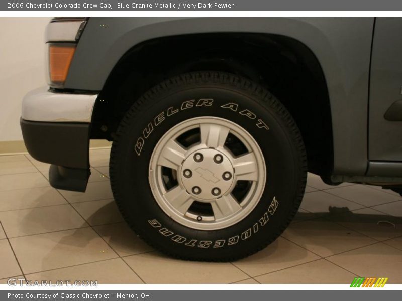 Blue Granite Metallic / Very Dark Pewter 2006 Chevrolet Colorado Crew Cab