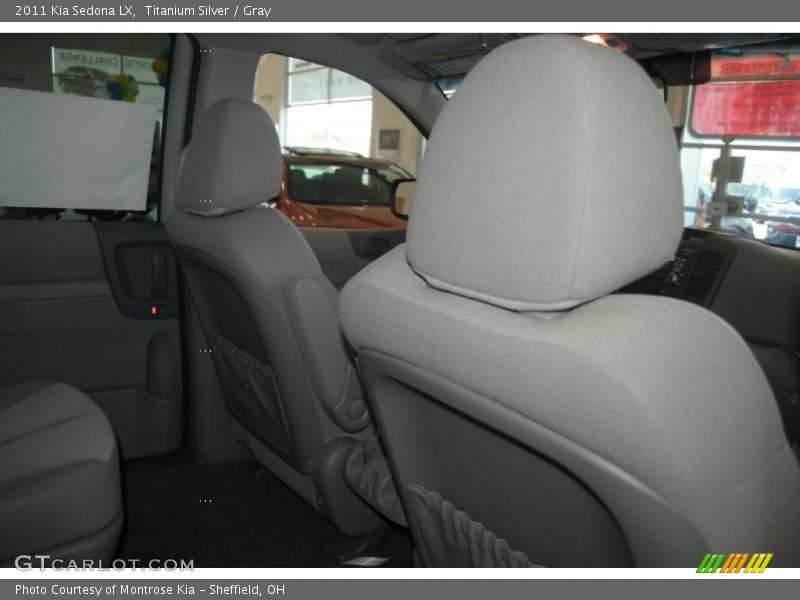 Titanium Silver / Gray 2011 Kia Sedona LX