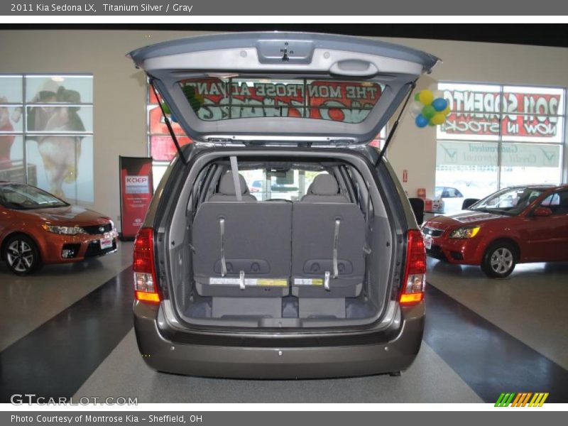 Titanium Silver / Gray 2011 Kia Sedona LX
