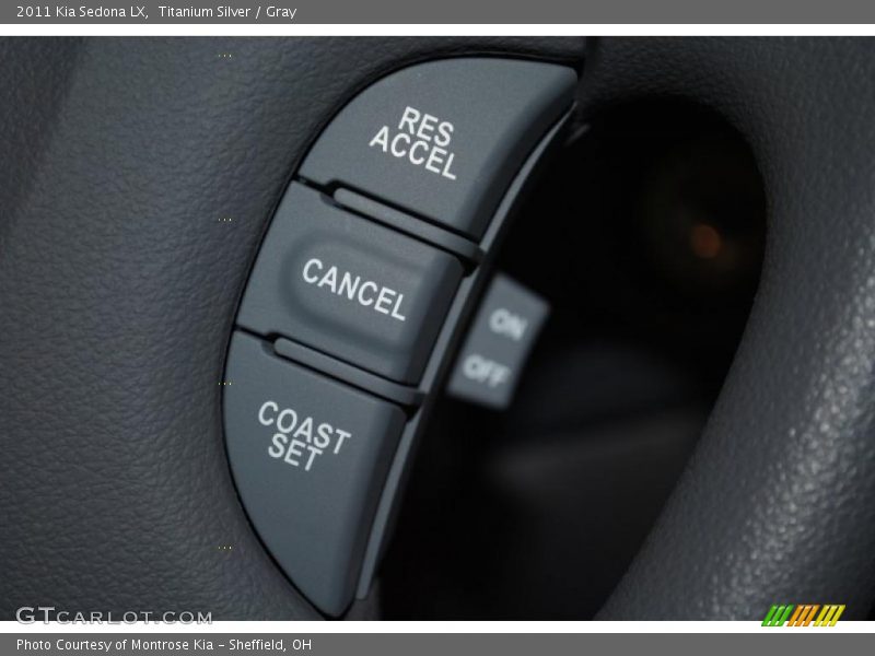 Titanium Silver / Gray 2011 Kia Sedona LX