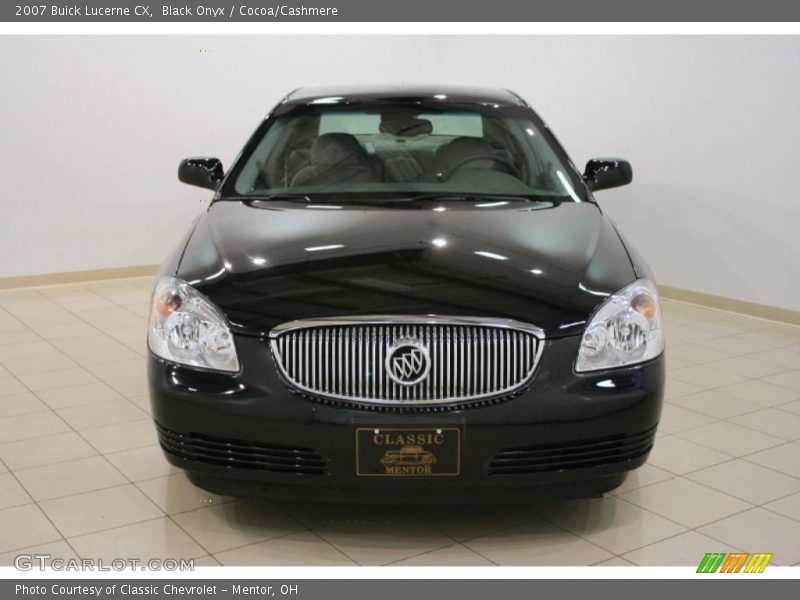 Black Onyx / Cocoa/Cashmere 2007 Buick Lucerne CX