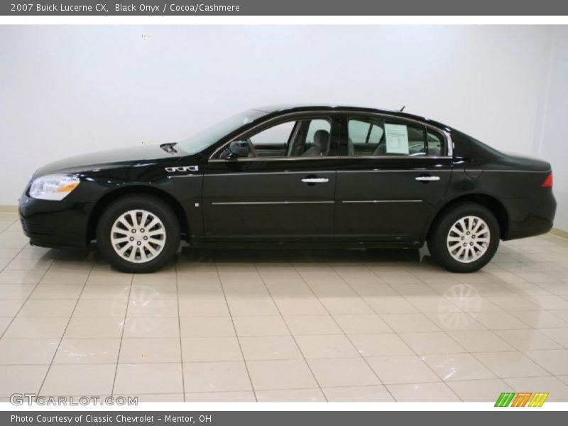 Black Onyx / Cocoa/Cashmere 2007 Buick Lucerne CX