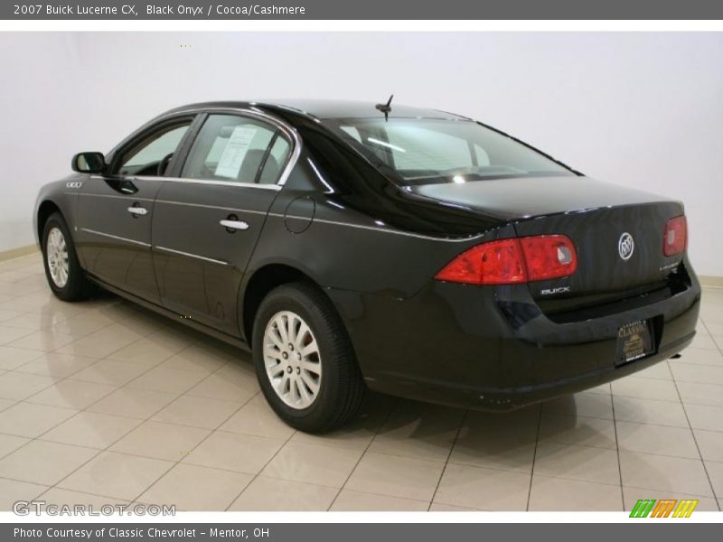 Black Onyx / Cocoa/Cashmere 2007 Buick Lucerne CX