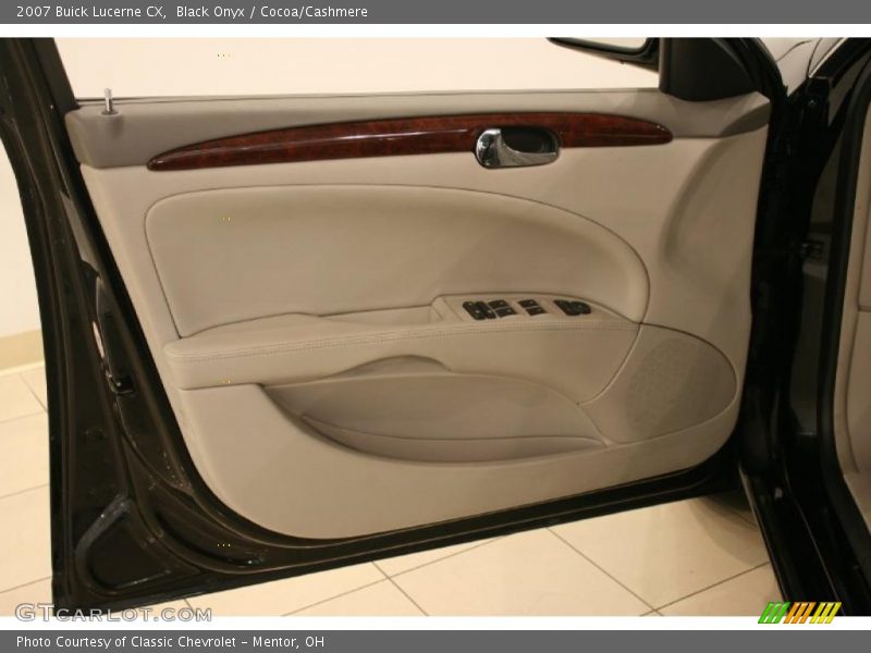 Black Onyx / Cocoa/Cashmere 2007 Buick Lucerne CX
