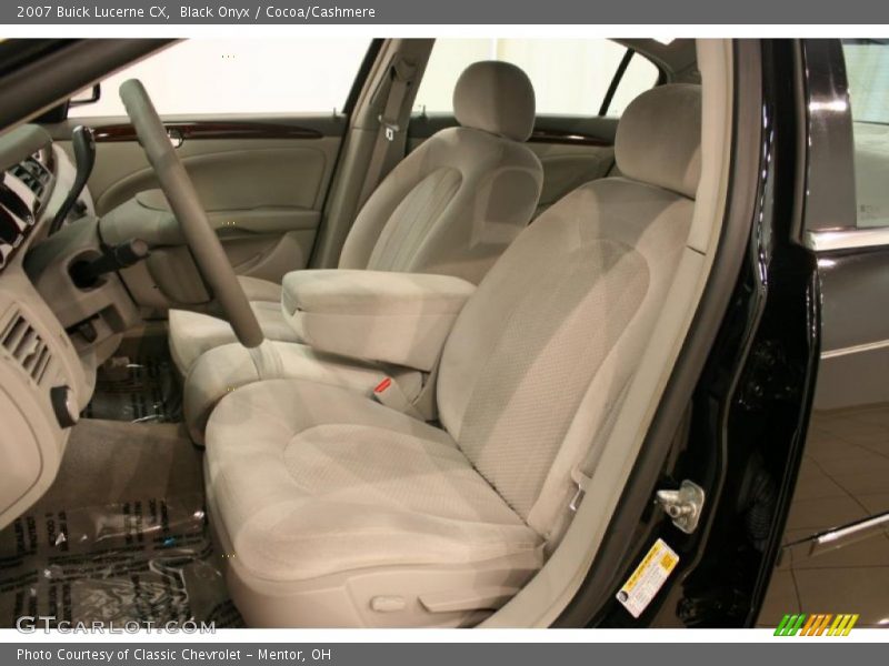 Black Onyx / Cocoa/Cashmere 2007 Buick Lucerne CX