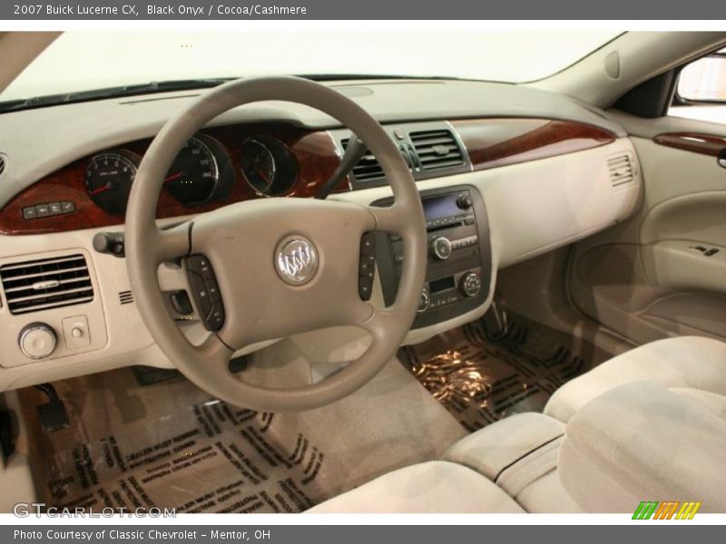 Black Onyx / Cocoa/Cashmere 2007 Buick Lucerne CX