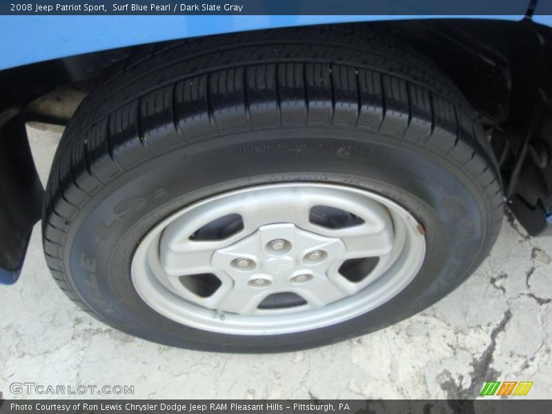 Surf Blue Pearl / Dark Slate Gray 2008 Jeep Patriot Sport