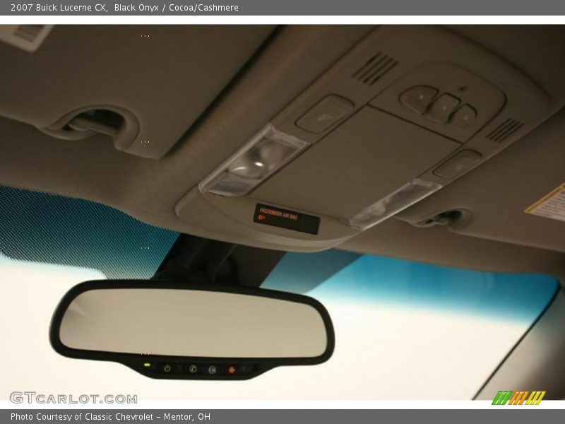 Black Onyx / Cocoa/Cashmere 2007 Buick Lucerne CX