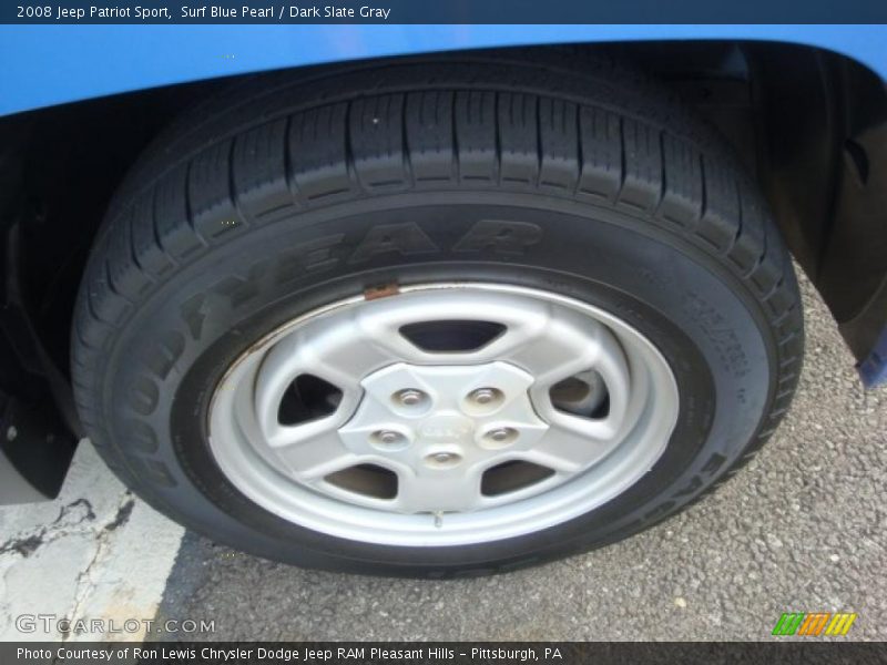 Surf Blue Pearl / Dark Slate Gray 2008 Jeep Patriot Sport
