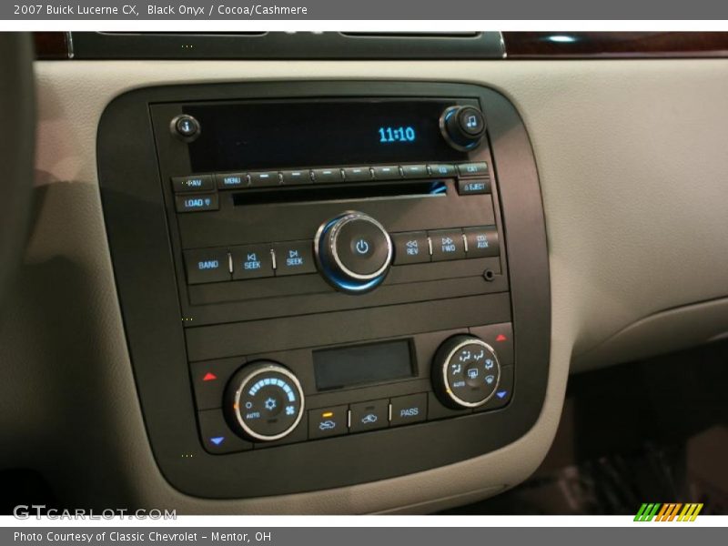 Black Onyx / Cocoa/Cashmere 2007 Buick Lucerne CX
