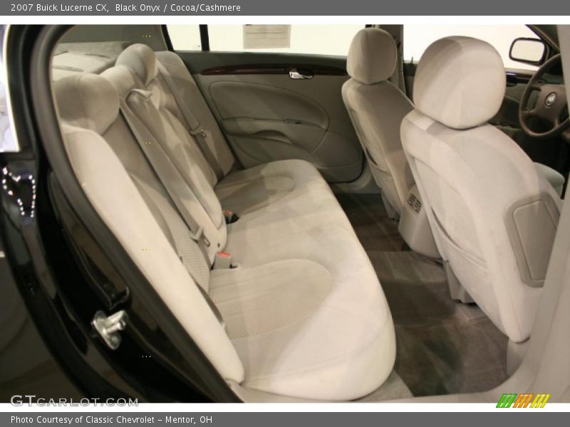 Black Onyx / Cocoa/Cashmere 2007 Buick Lucerne CX
