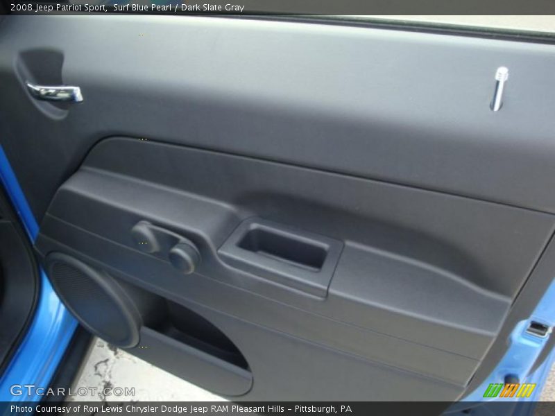 Surf Blue Pearl / Dark Slate Gray 2008 Jeep Patriot Sport