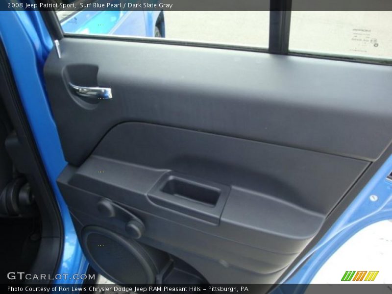 Surf Blue Pearl / Dark Slate Gray 2008 Jeep Patriot Sport