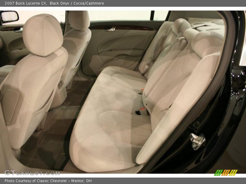 Black Onyx / Cocoa/Cashmere 2007 Buick Lucerne CX