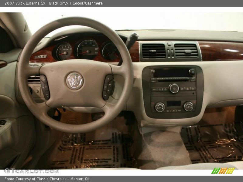 Black Onyx / Cocoa/Cashmere 2007 Buick Lucerne CX