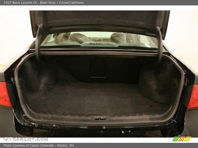 Black Onyx / Cocoa/Cashmere 2007 Buick Lucerne CX