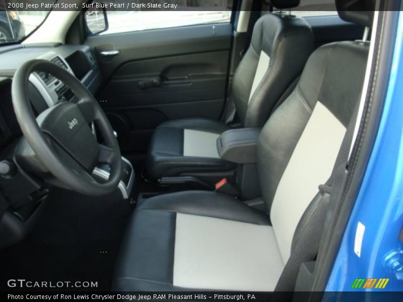 Surf Blue Pearl / Dark Slate Gray 2008 Jeep Patriot Sport